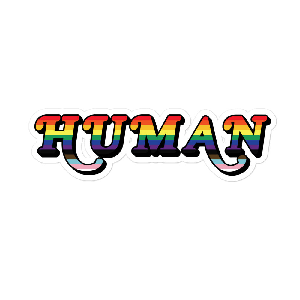 Human Pride Sticker