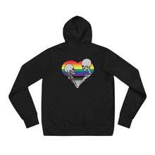 Load image into Gallery viewer, Lesbian Pride Deadhead Moth Pullover Hoodie
