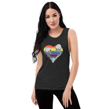 Load image into Gallery viewer, Skull Heart Pride Tank Top
