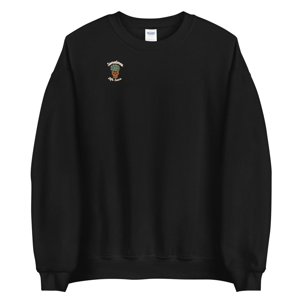 Sometimes Life Succs Crewneck Sweater