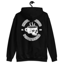 Load image into Gallery viewer, Stressed, Depressed &amp; Coffee Obsessed Pullover Hoodie
