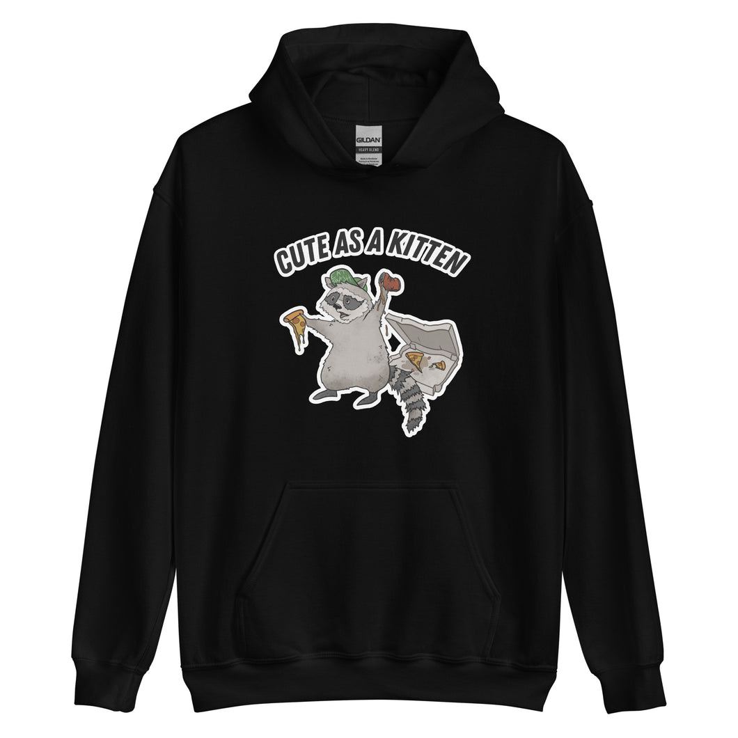 Cute as a Kitten Pullover Hoodie