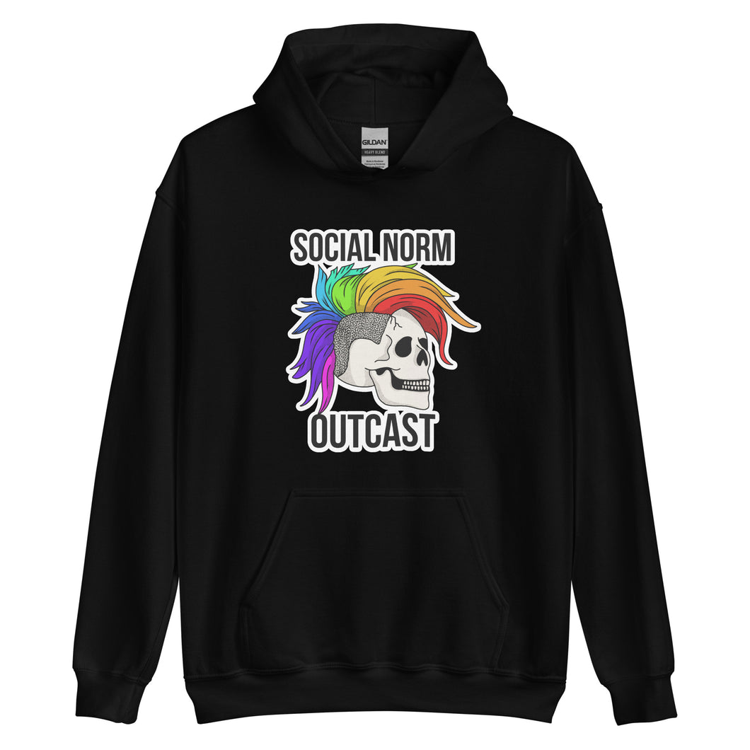 Social Norm Dropout Pullover Hoodie