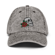 Load image into Gallery viewer, Skull Vintage Dad Hat
